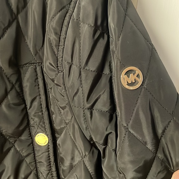 Michael Kors quilted jacket with hood women’s size XXL petite - Picture 9 of 17